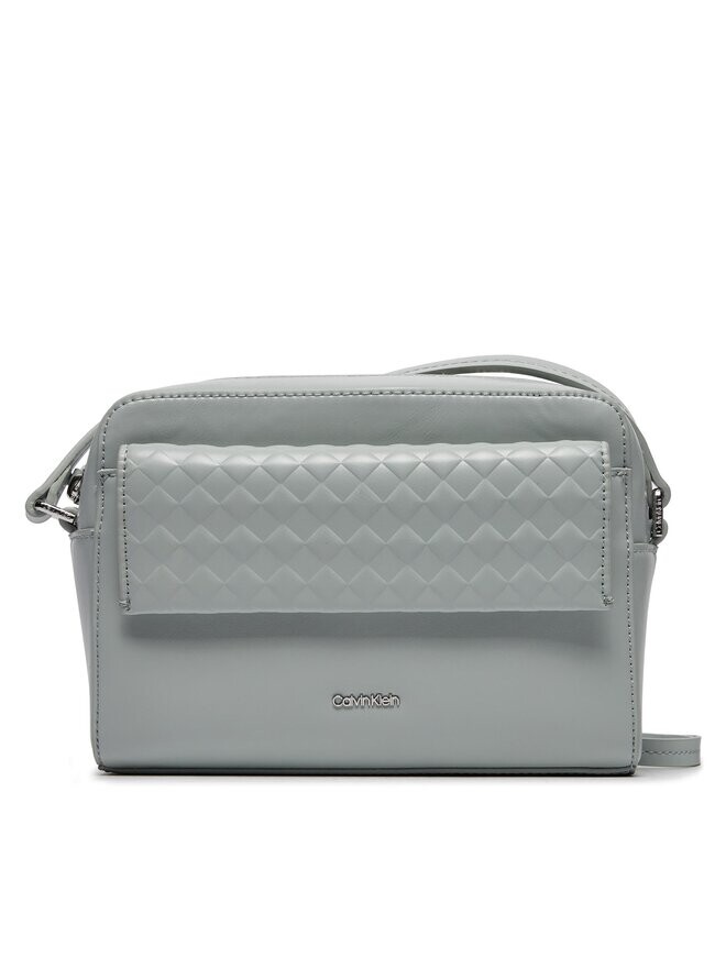 

Наплечная сумка Calvin Mini Quilt Calvin Klein, серый