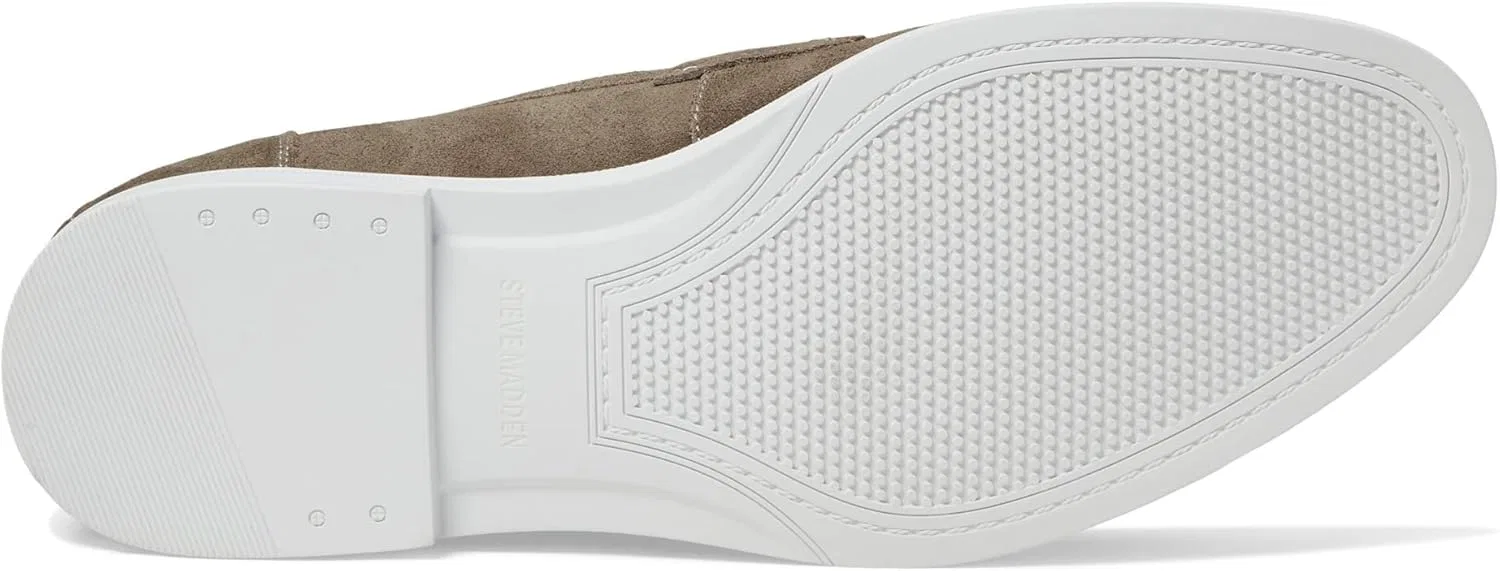 Мужские лоферы Steve Madden Ramsee Penny, Taupe Suede — фото 3