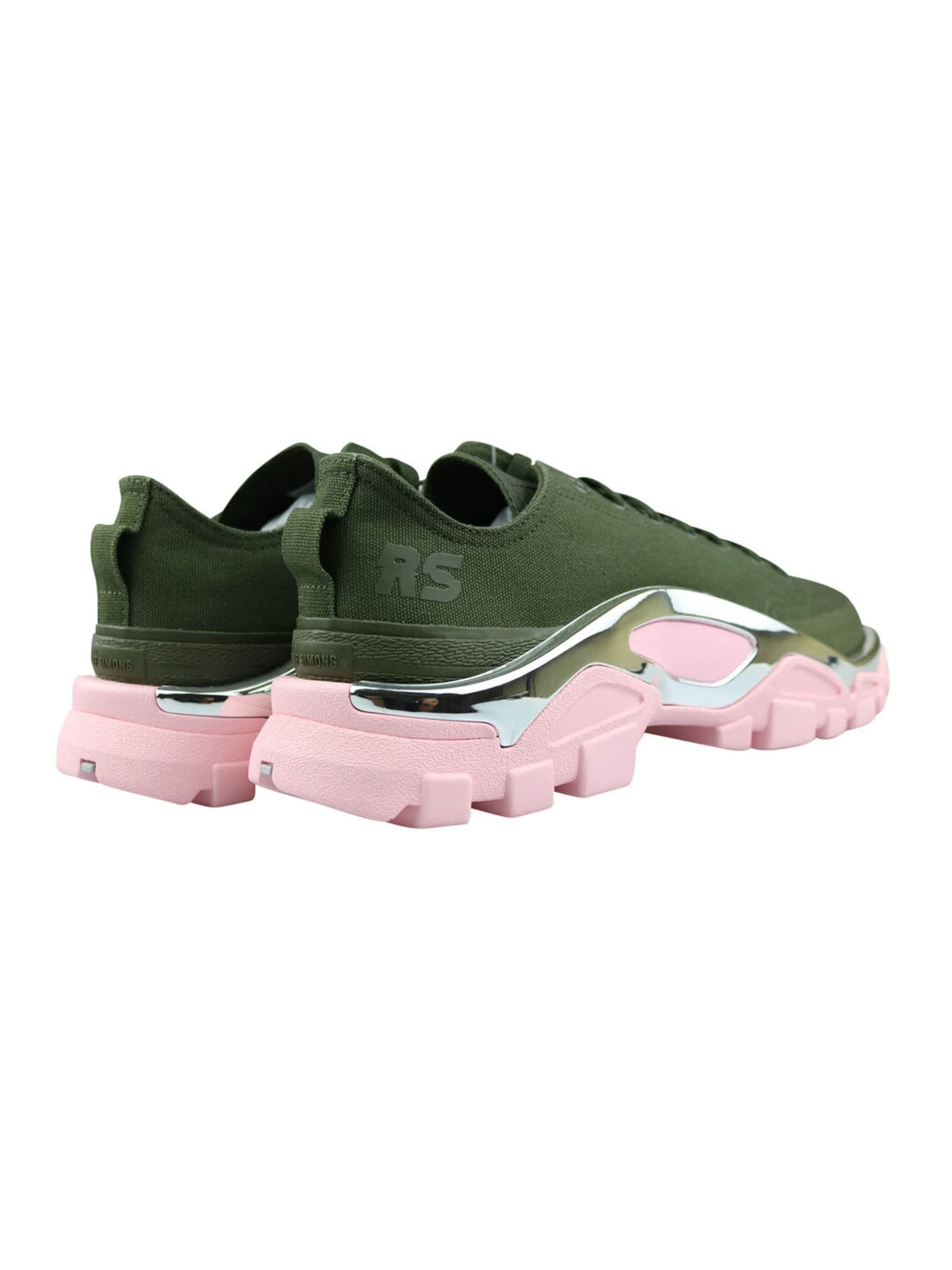 Adidas Originals Кроссовки Adidas by Raf Simons Detroit Runner RS Turnschuhe оливковый розовый F34244 зеленые — фото 4