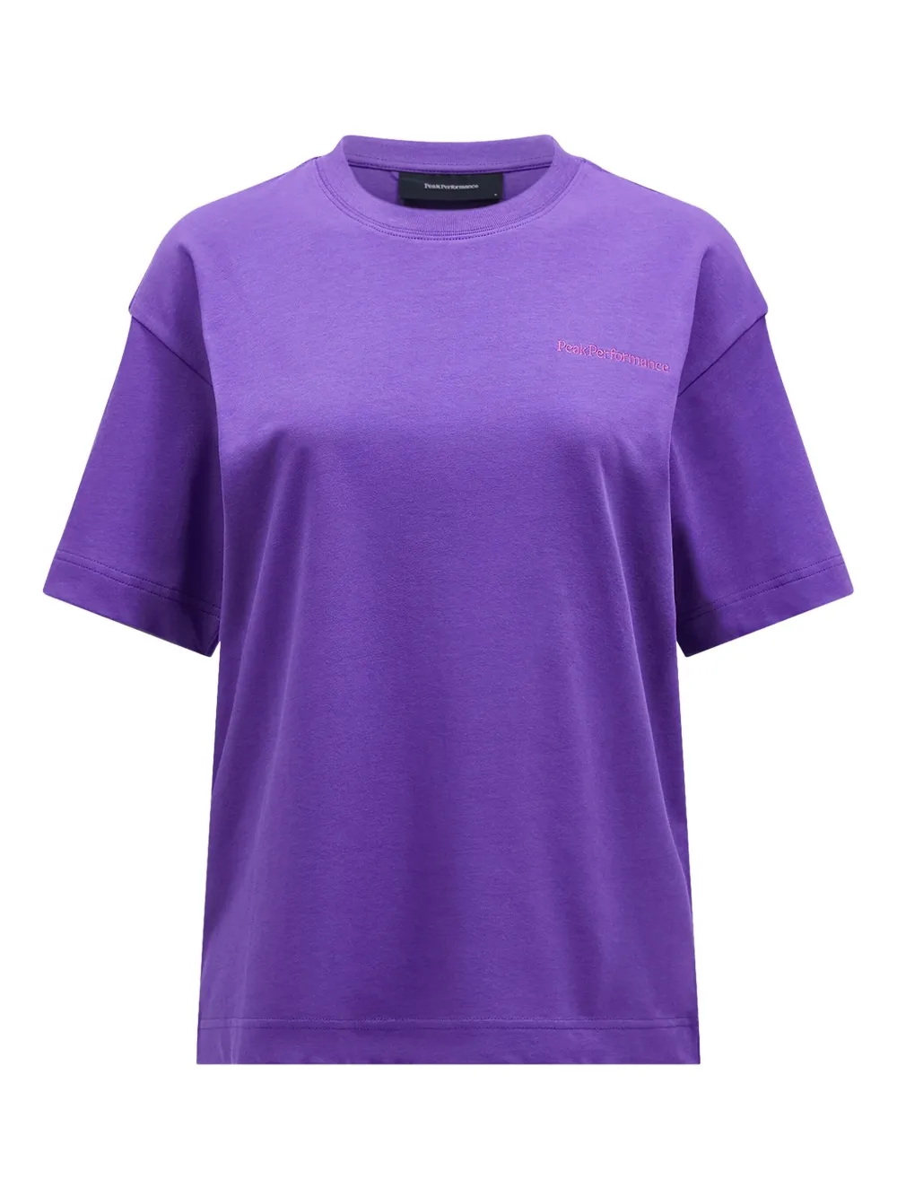 

Футболка с принтом логотипа Peak Performance, фиолетовый