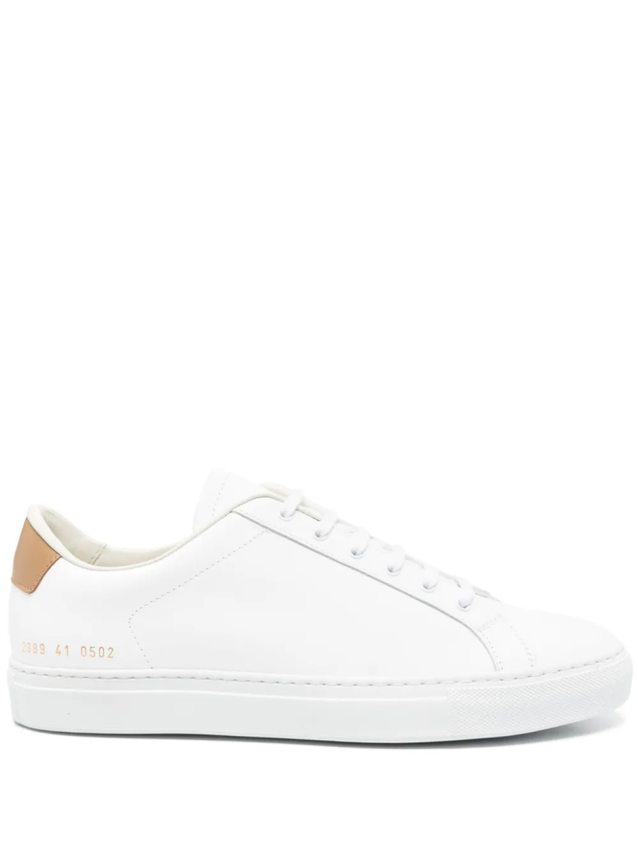 

Кроссовки Common Projects из кожи, белый