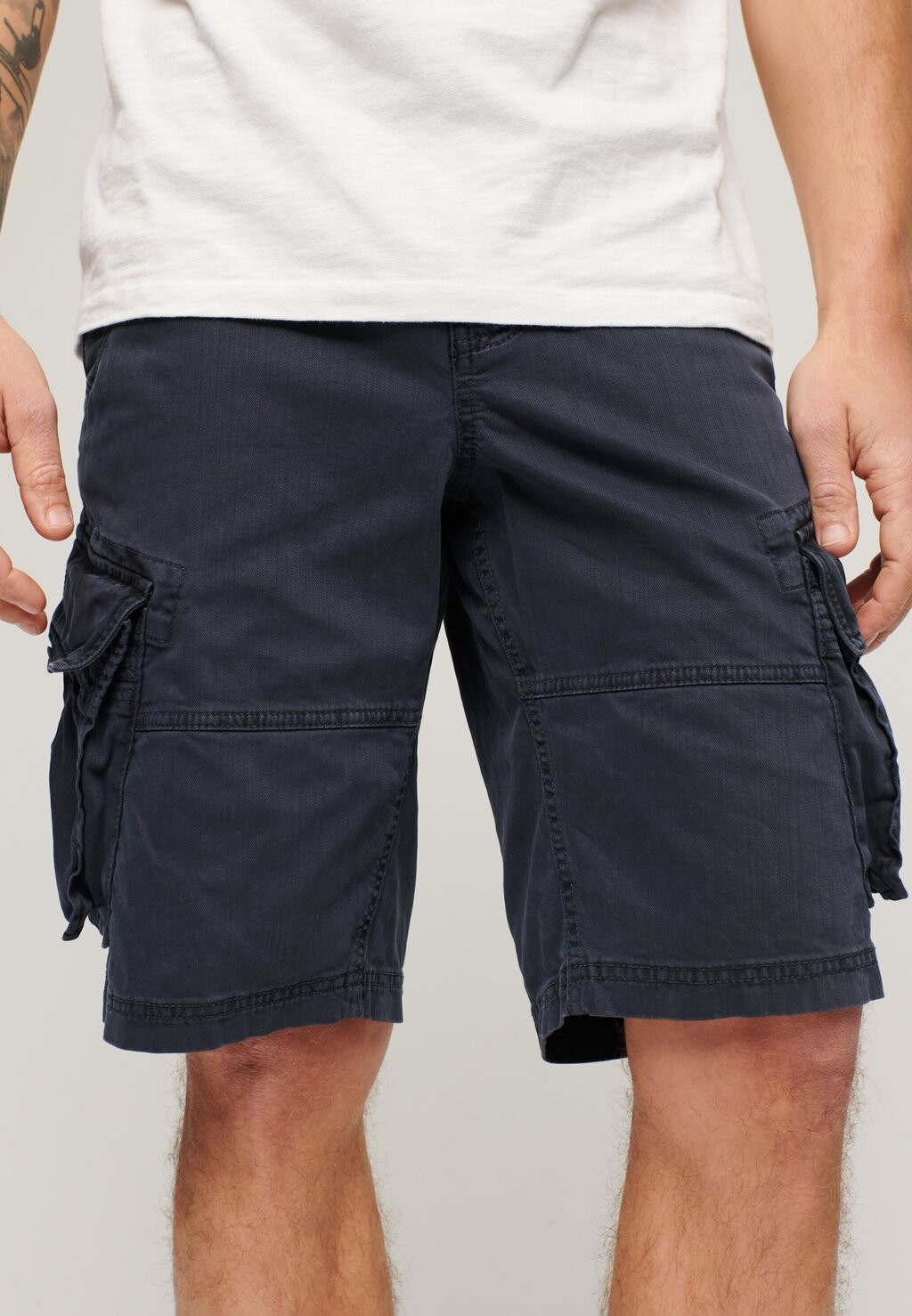 

Шорты CORE Superdry, цвет eclipse navy