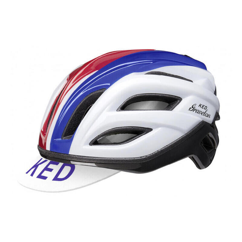 

Велосипедный шлем Ked, цвет blau/rosa/weiss