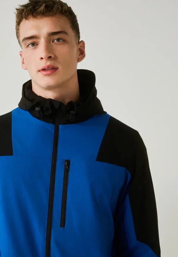 Анорак водонепроницаемый Regular fit Next, сине-черный — фото 4