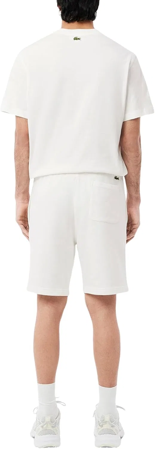 Шорты Lacoste Regular Fit Spray Paint, Flour/Limestone — фото 3