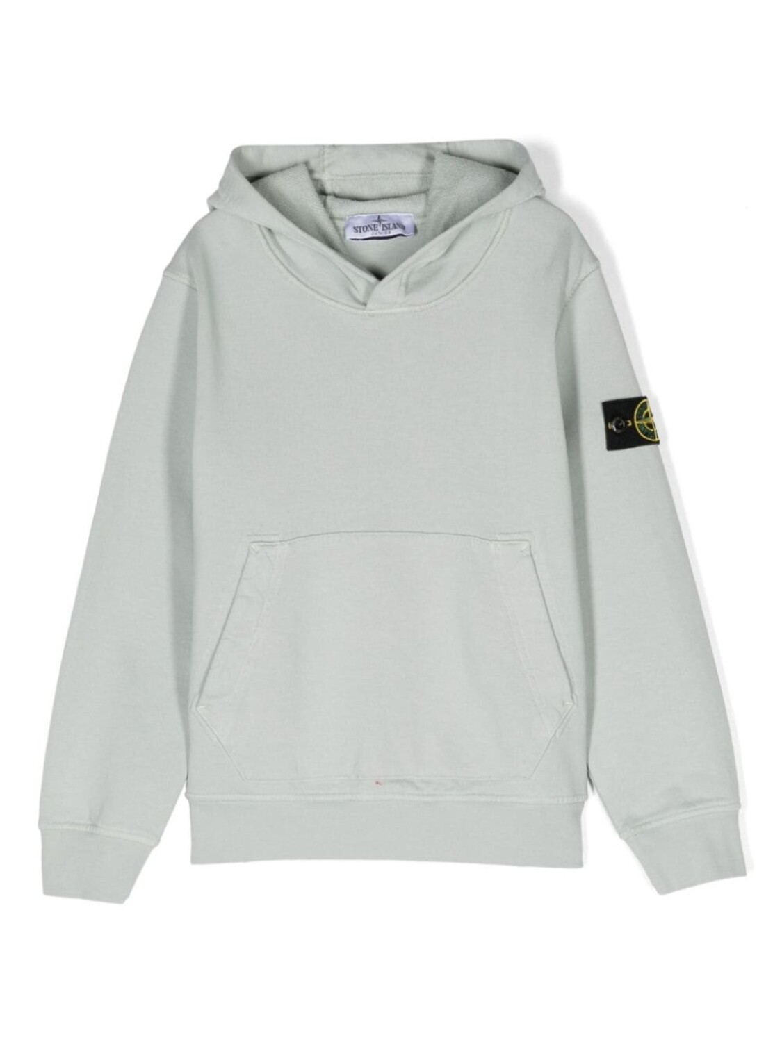 

Stone Island Junior худи с нашивкой Compass, серый