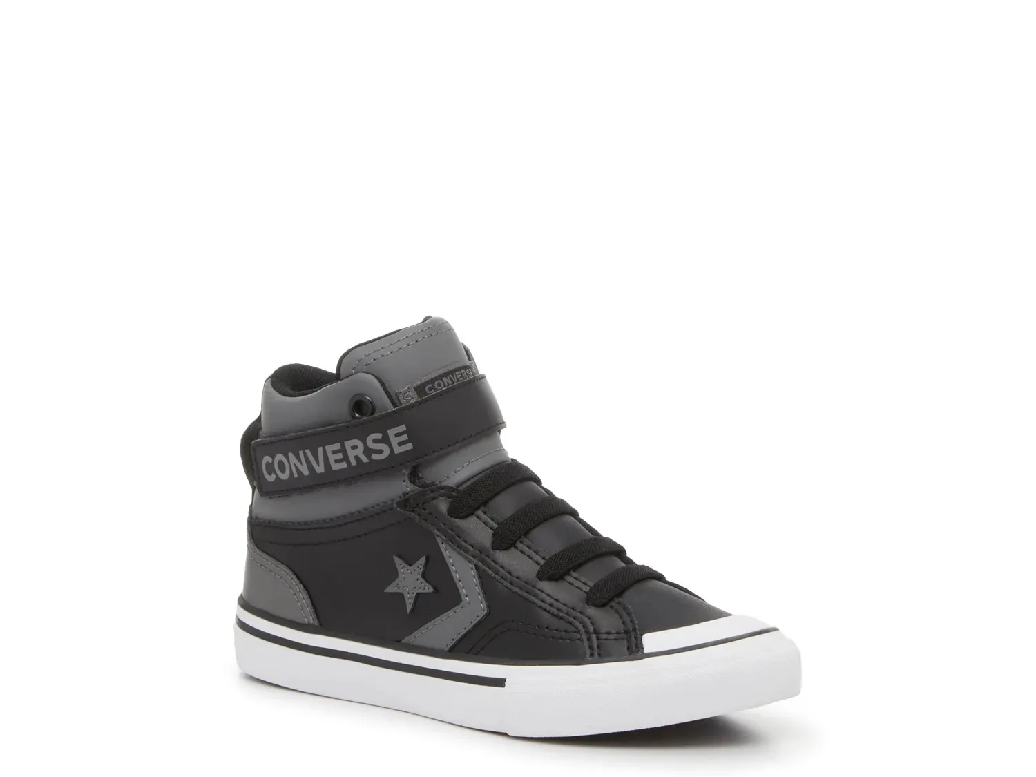 

Высокие кеды Converse Pro Blaze — детские, серые/черные