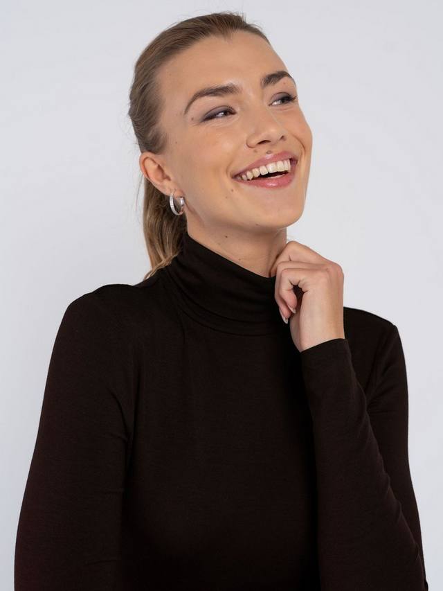 

Топ с гладким воротником-стойкой, Espresso Celtic & Co., Espresso