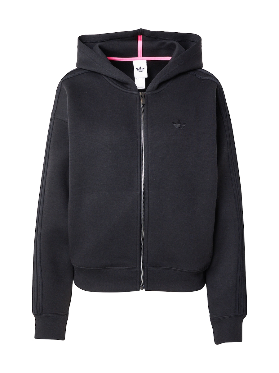 

Толстовка с капюшоном на молнии ADIDAS ORIGINALS SPACER, черный