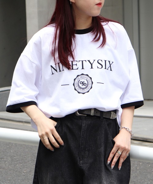 

Футболка, уличный крой 96thes, белый