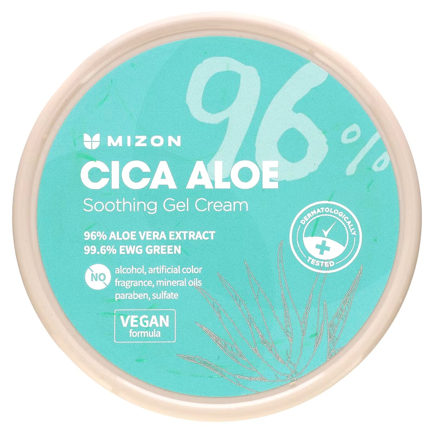 

Mizon Cica Успокаивающий гель-крем с алоэ, 10,58 унций (300 г)
