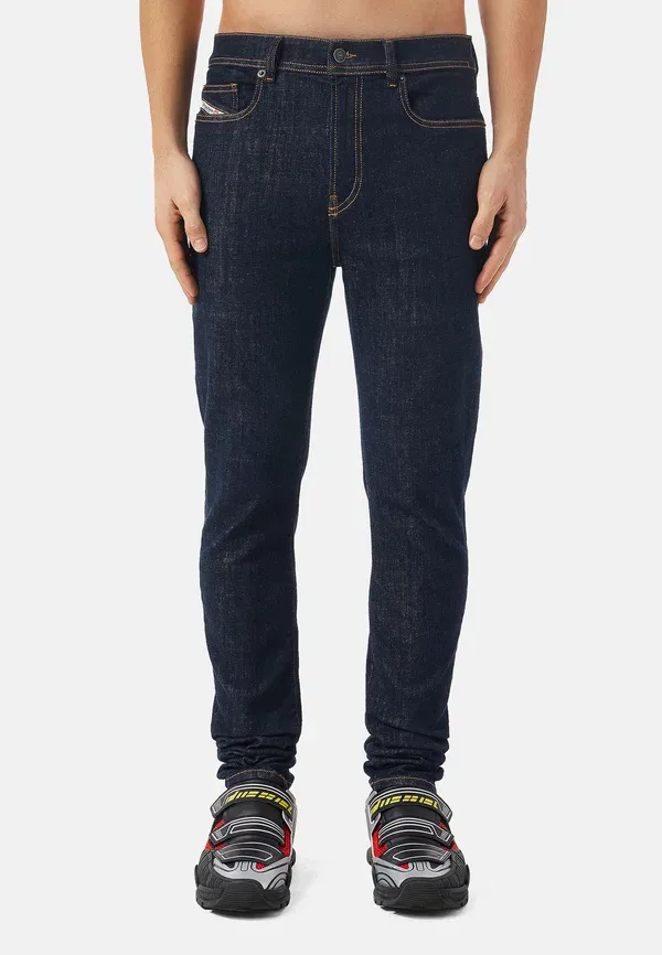 Джинсы скинни Diesel, dark blue, темно-синий