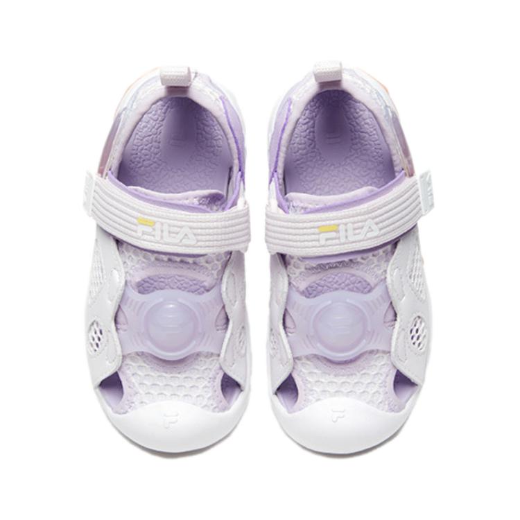 FILA KIDS Противоскользящие дышащие детские сандалии фиолетового цвета для детей 3–7 лет — фото 4