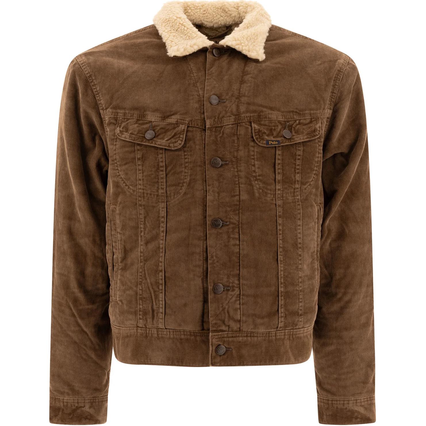 

Polo Ralph Lauren Застёгивающаяся на пуговицы вельветовая куртка, Umber