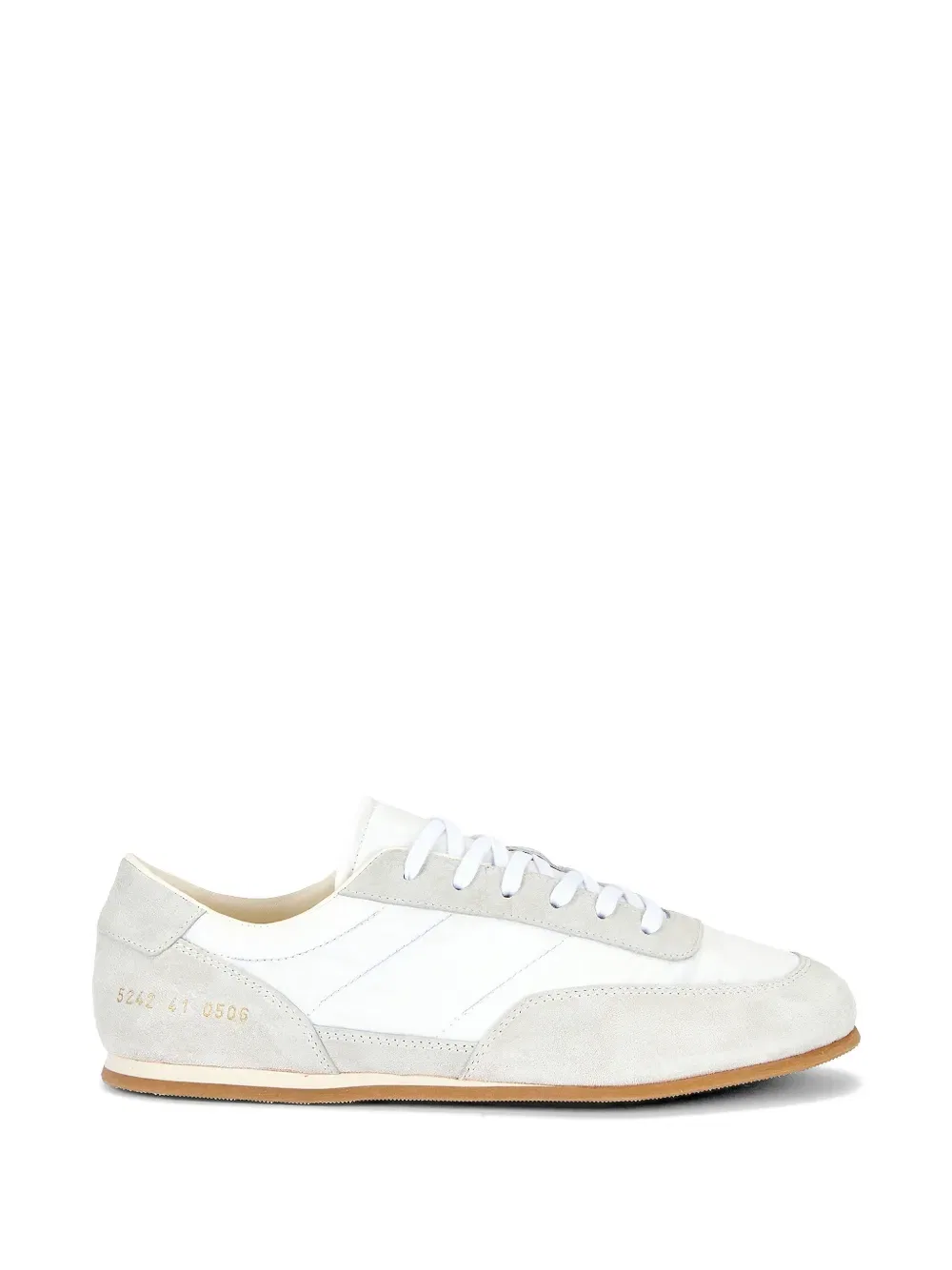 Минималистичные кроссовки с боковыми вставками Common Projects, белый