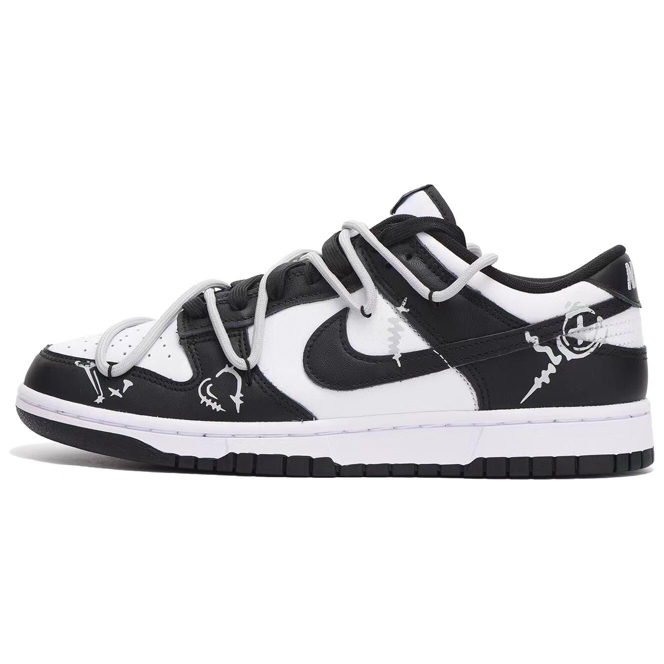 

Женские кроссовки для скейтбординга Nike Dunk, Black/White