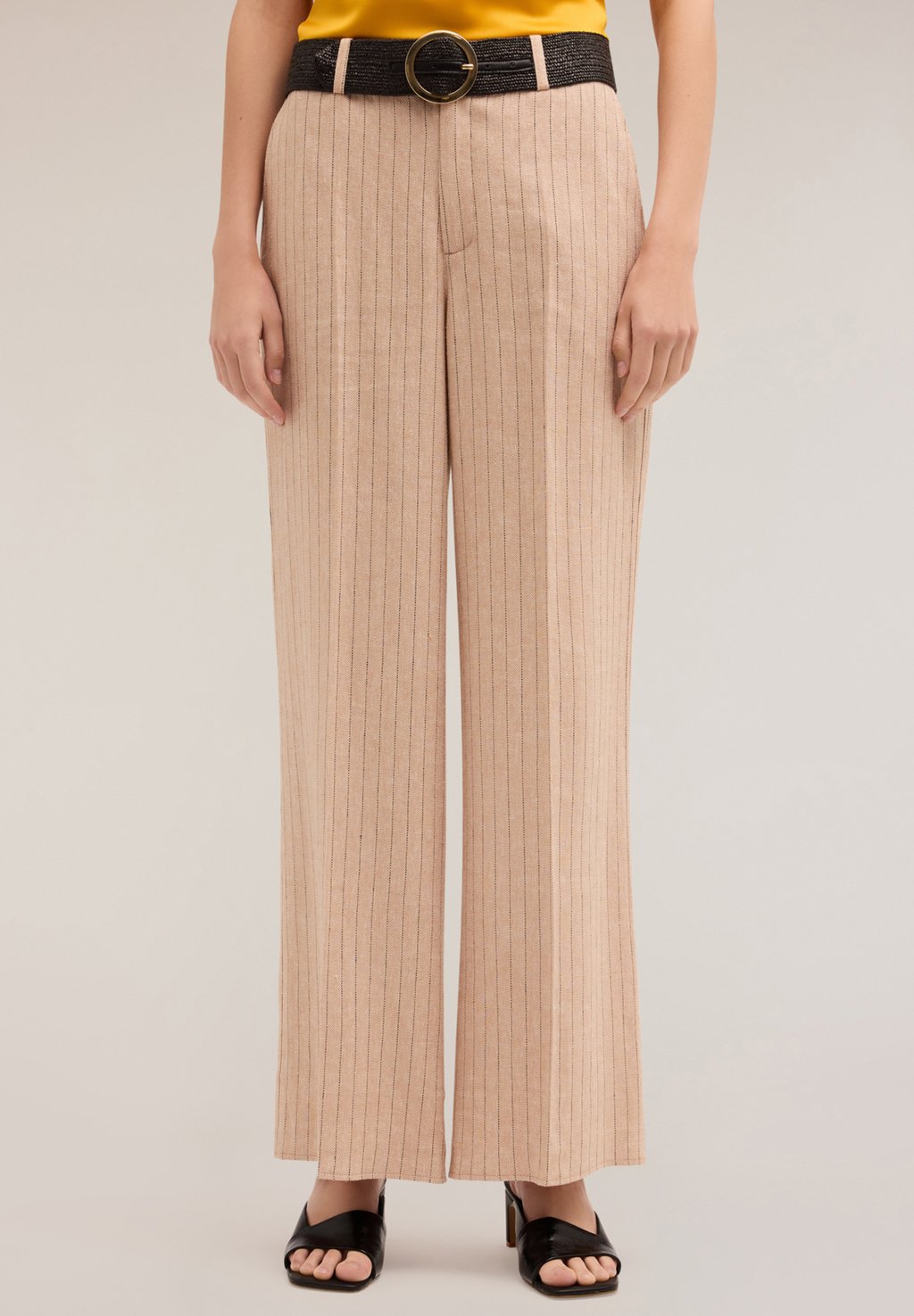 

Брюки PINSTRIPED Motivi, бежевый