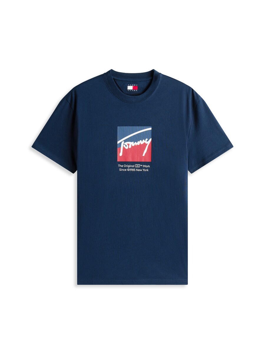

Рубашка Tommy Jeans, цвет Sapphire/Dark blue