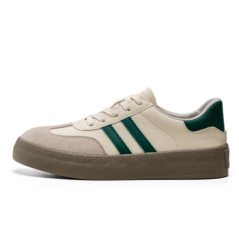 

Износостойкие дышащие низкие скейтбордские туфли для мужчин SUPEREDGE, бежевый