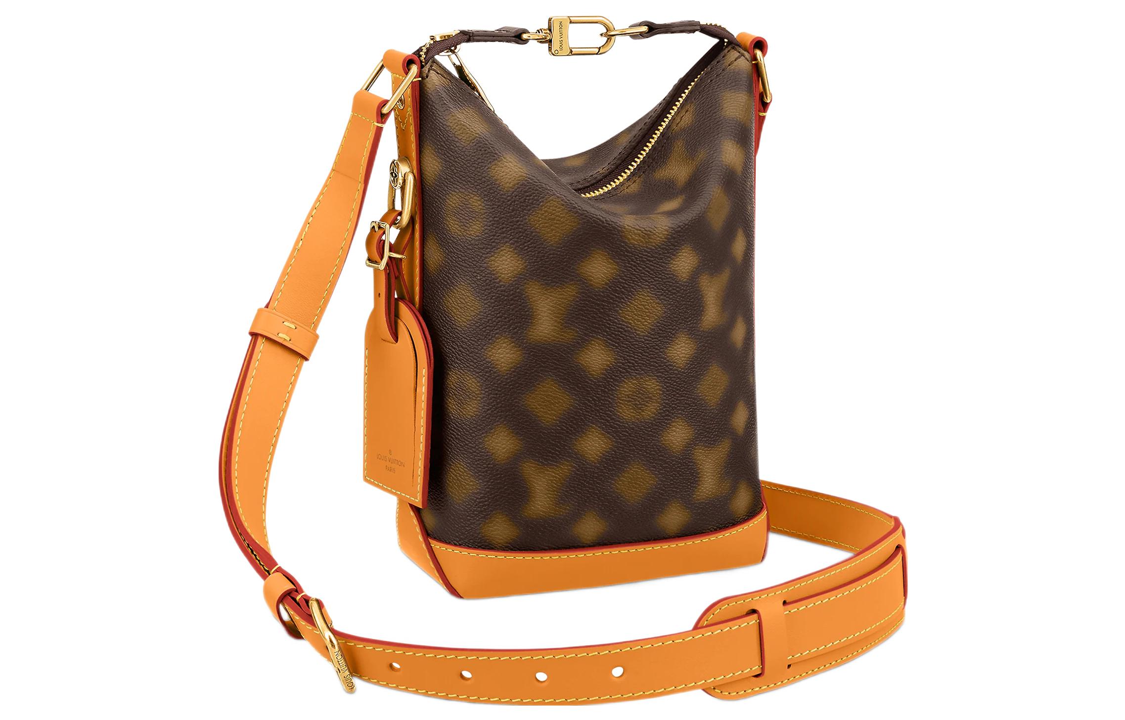 

Hobo Cruiser Pm с размытым монограммным принтом коричневый LOUIS VUITTON