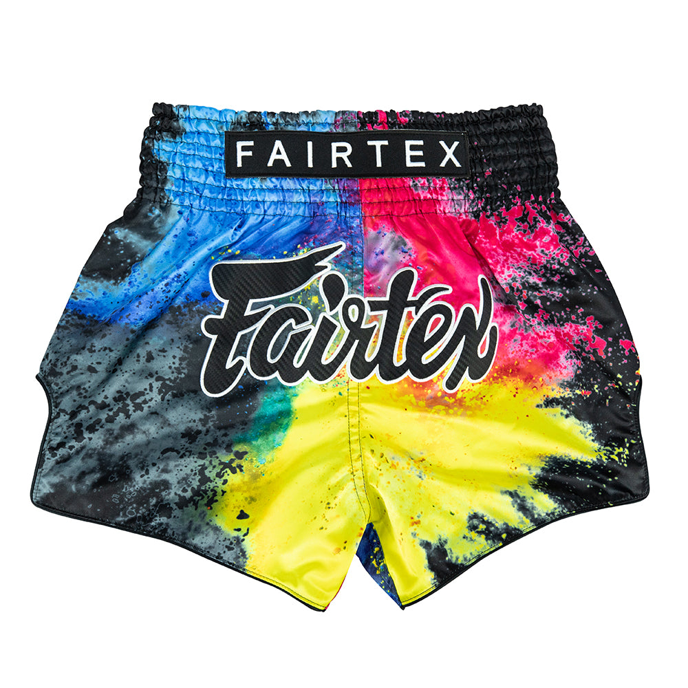 

Шорты Fairtex Muay Thai Shorts - BS1938 Black Acid Jazz, черный