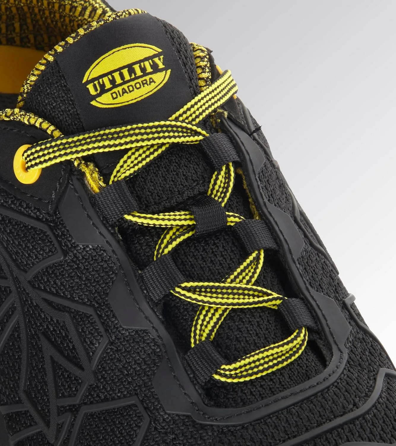 Рабочие ботинки Utility Diadora - Beat II Text Low S1P HRO SRC для мужчин и женщин, черный — фото 4