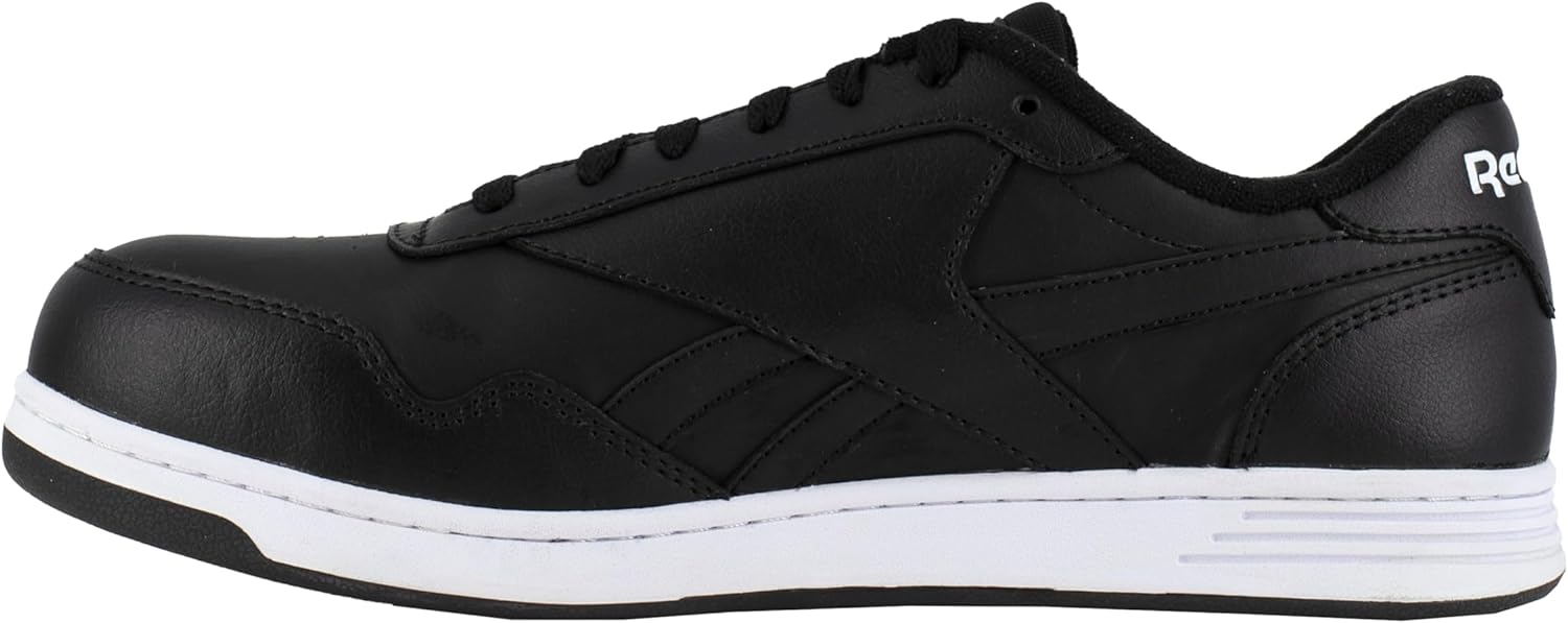 Женские рабочие кроссовки Reebok Work Club MEMT Work Sneaker Composite Toe Oxford, черно-белый — фото 3