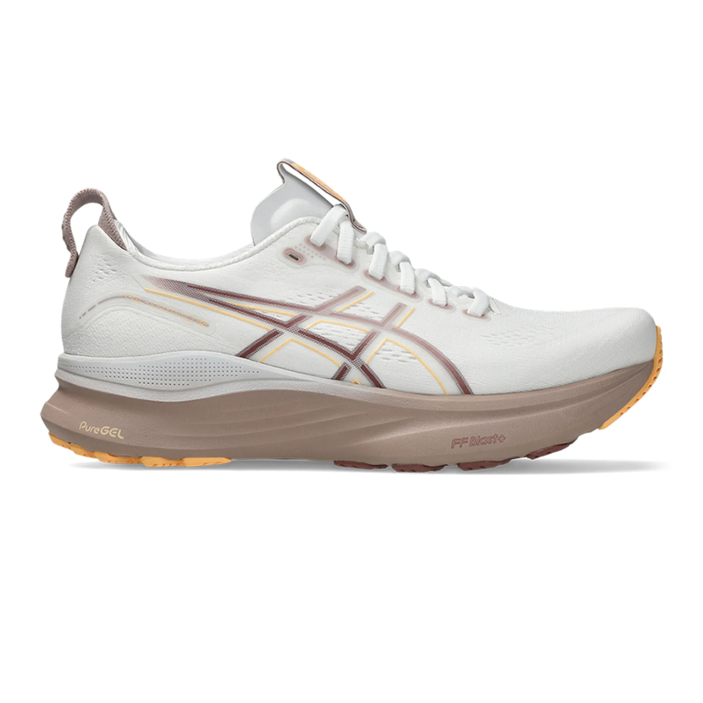 

Женские беговые кроссовки Gel-Kayano 30 Asics, белый/оранжевый