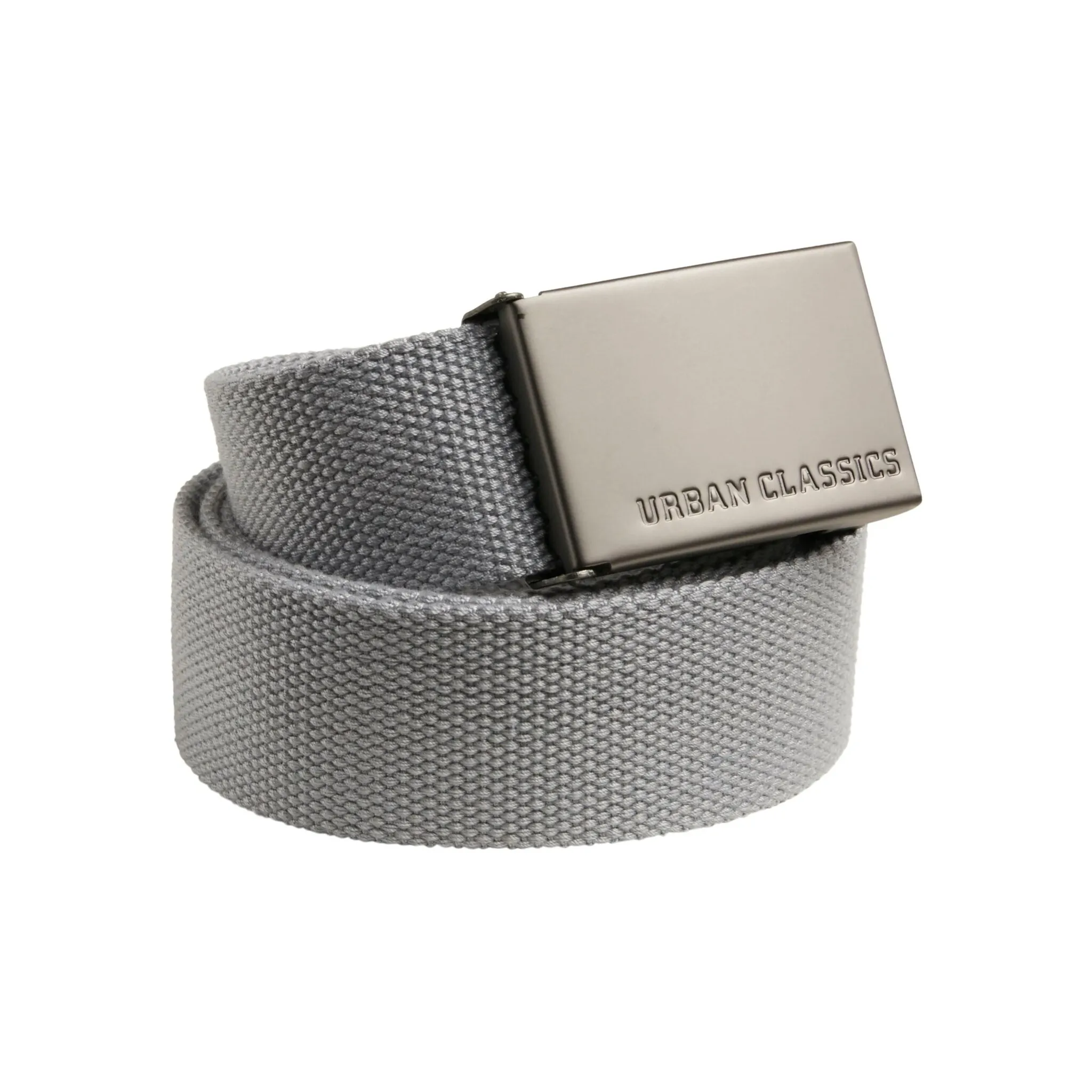 

Поясной ремень URBAN CLASSICS " Urban Classics Unisex Canvas Belt", серый