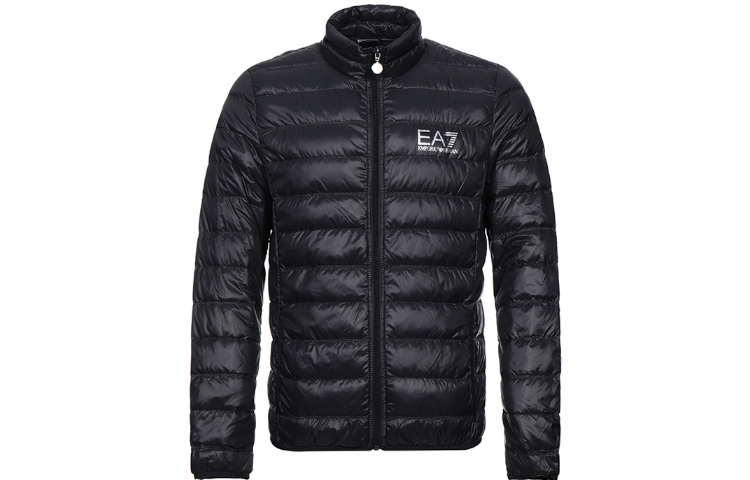 EMPORIO ARMANI Куртка-толстовка на молнии, Black Gray — фото 3