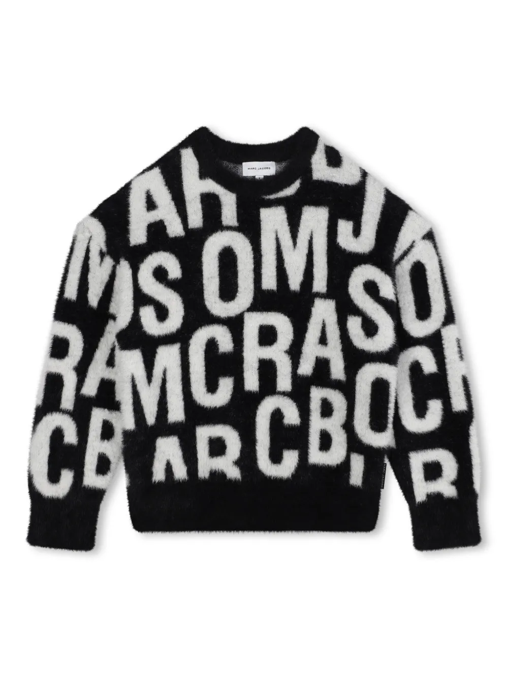

Джемпер с логотипом Marc Jacobs Kids, черный