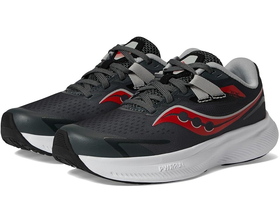 

Кроссовки Saucony Ride 15, цвет Grey/Black/Red