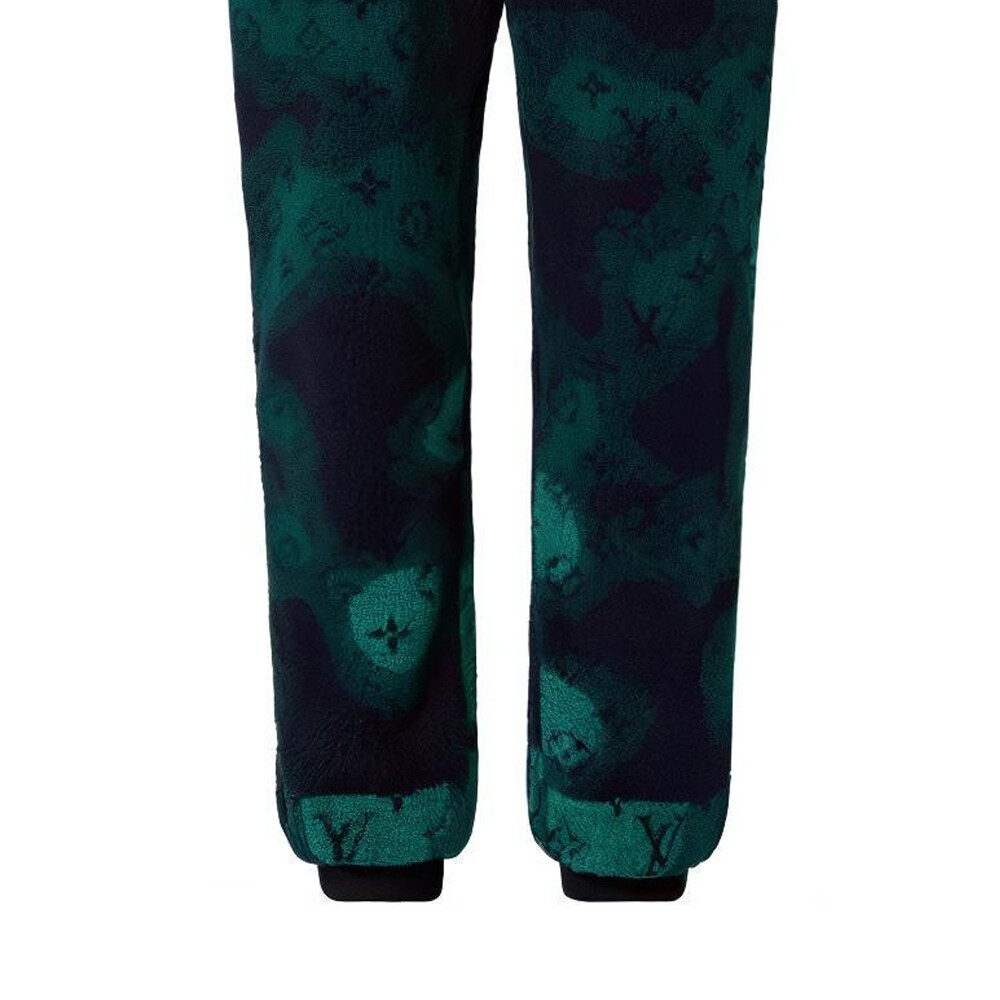 Новые квартальные продукты LV Casual Pants Men Green Louis Vuitton, зеленый — фото 3