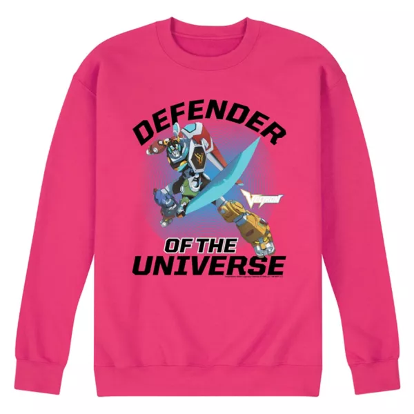 

Мужская флисовая толстовка Voltron Defenders of the Universe Licensed Character, пурпурный