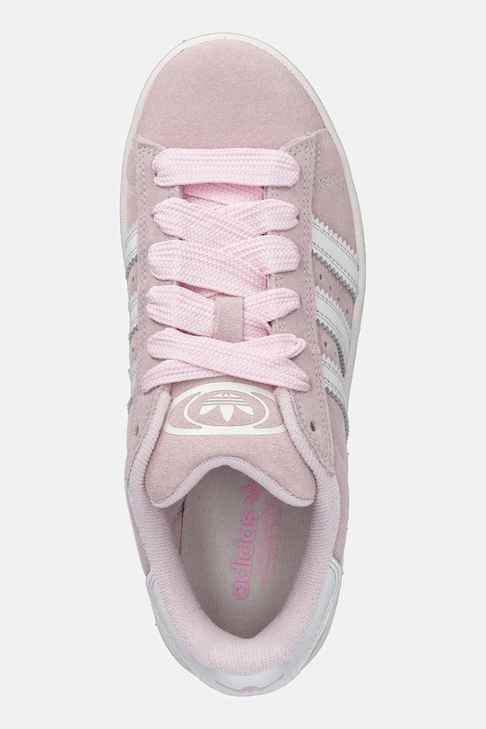 Замшевые кроссовки CAMPUS 00s Adidas Originals, розовый — фото 4