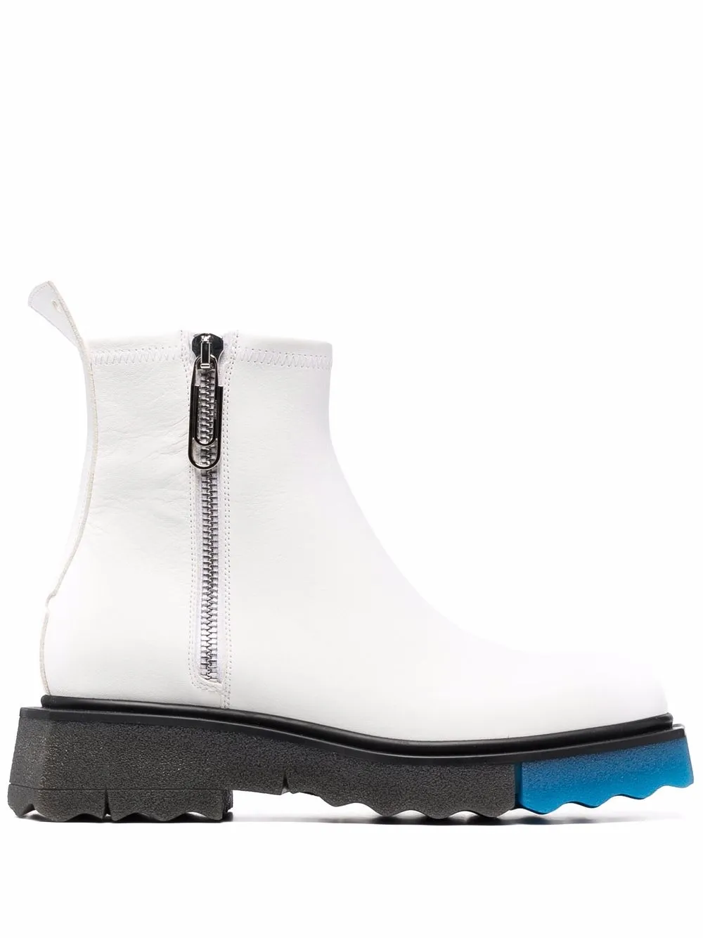 

Ботинки с контрастными вставками OFF-WHITE, белый