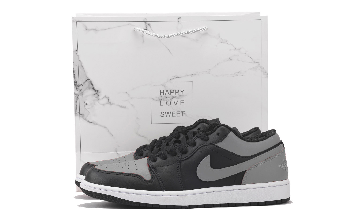 

Jordan Баскетбольные кроссовки Air 1 Low Top Vintage, мужские, черно-серые