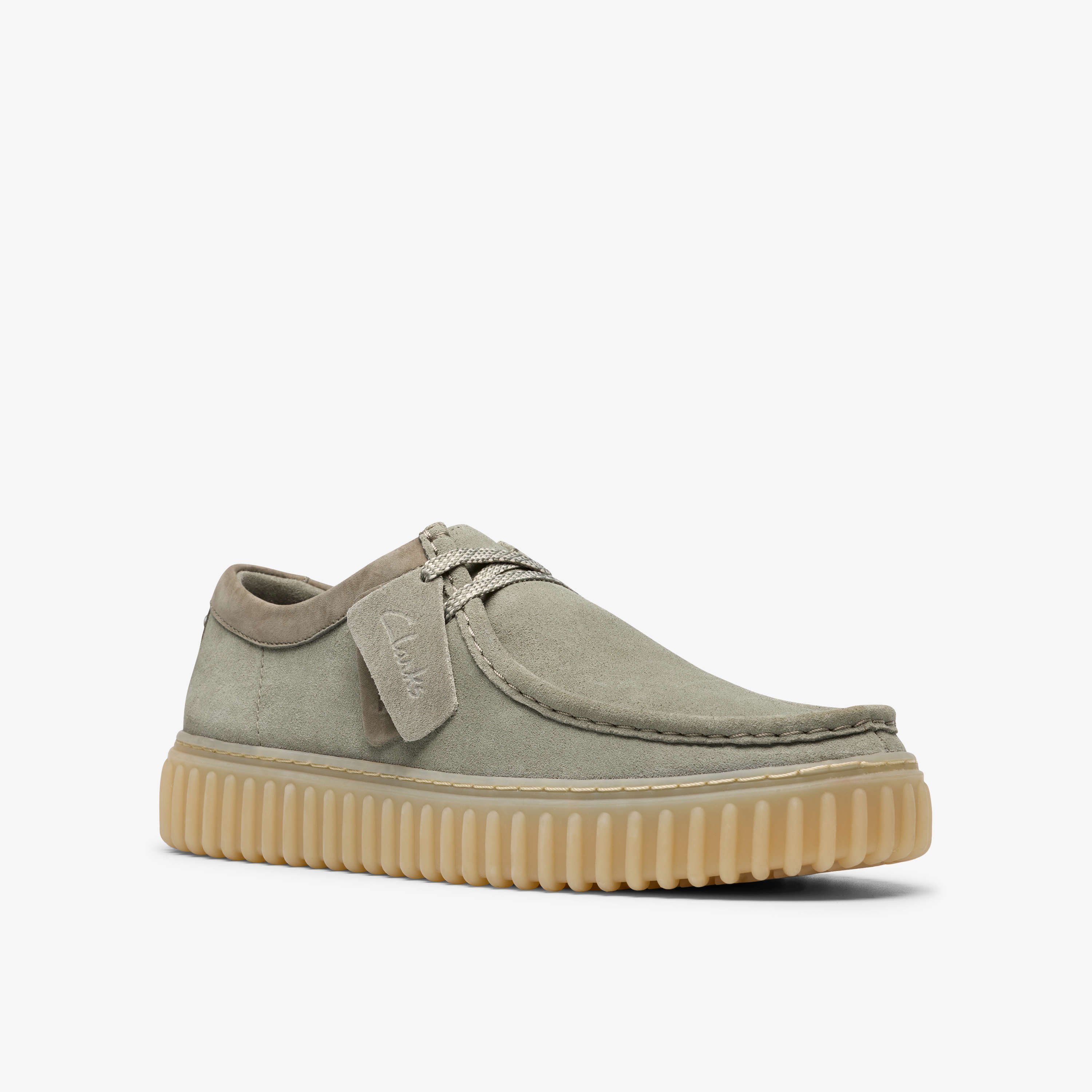 Торхилл Ло Clarks, Sage Suede — фото 4