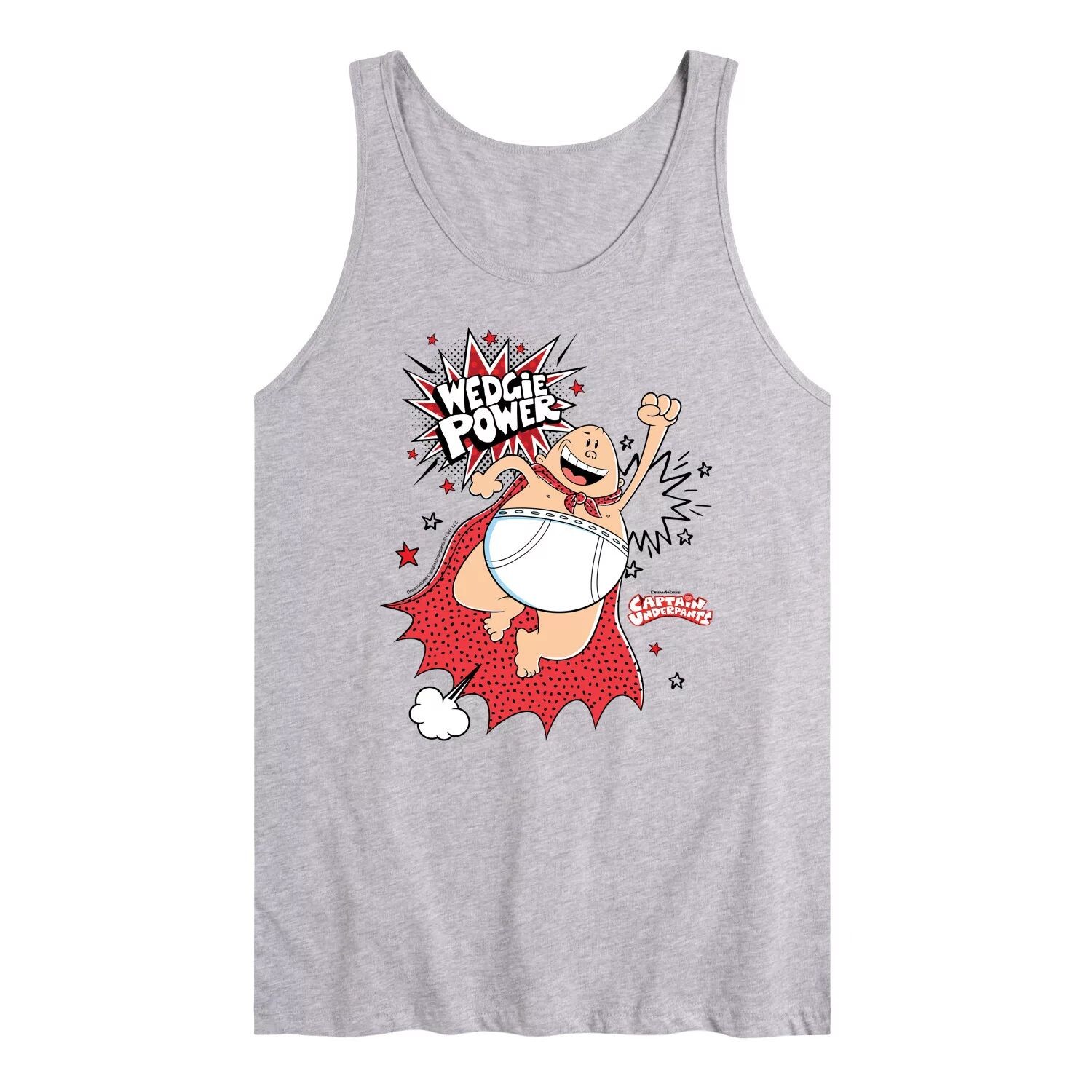 

Мужские трусы Captain Underpants, майка Wedgie Power Licensed Character