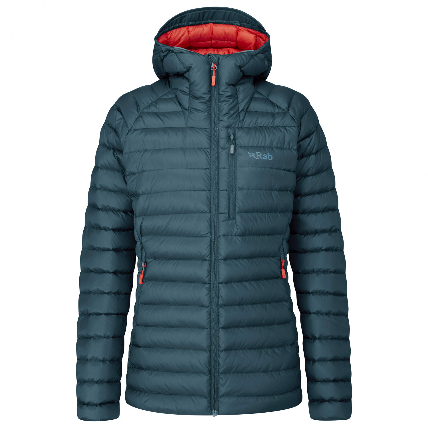 

Пуховик Rab Women's Microlight Alpine, цвет Orion Blue