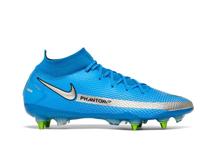 

Кроссовки Phantom GT Elite DF SG 'Photo Blue Metallic Silver', синий