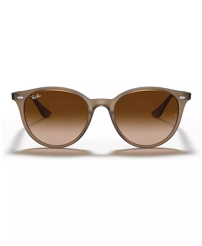 

Солнцезащитные очки унисекс с низкой перемычкой, RB4305F 53 Ray-Ban, бежевый