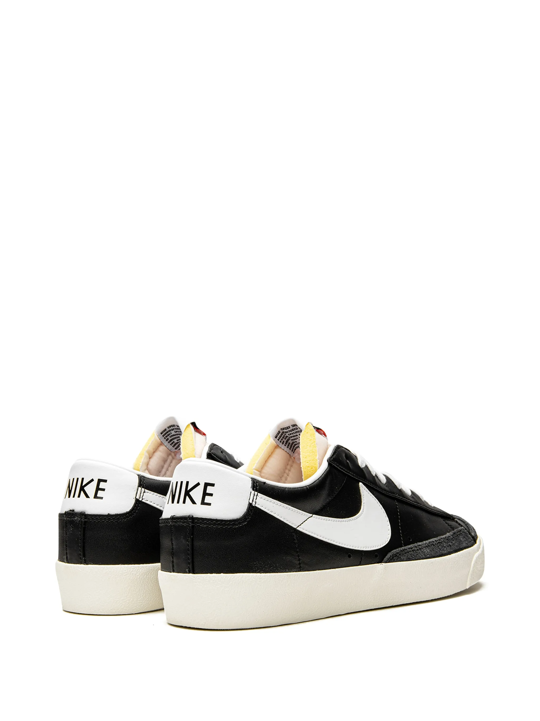Кеды Blazer Low 77 Vintage Black/Sail Nike, черный — фото 3