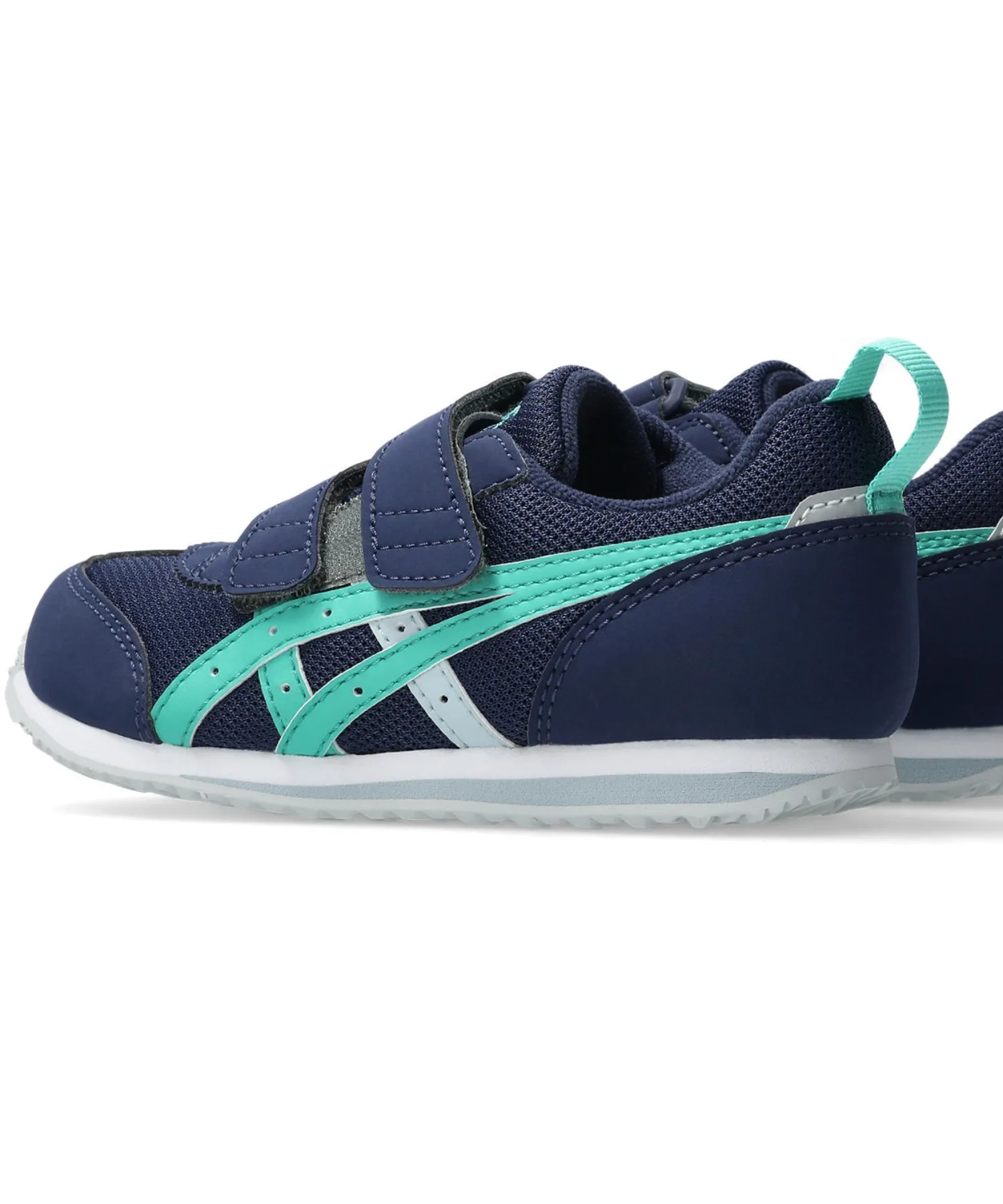 Детские кроссовки с антибактериальной стелькой IDAHO MINI 5 ASICS синие — фото 3
