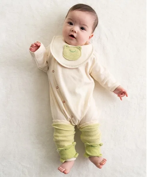 Гетры детские органические POMPKINS BABY с анималистичным дизайном — фото 2