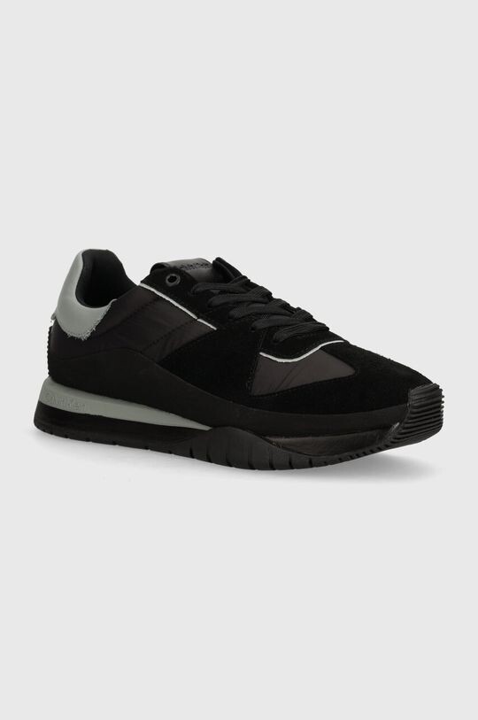 

Кроссовки LOW TOP LACE UP MIX Calvin Klein, черный