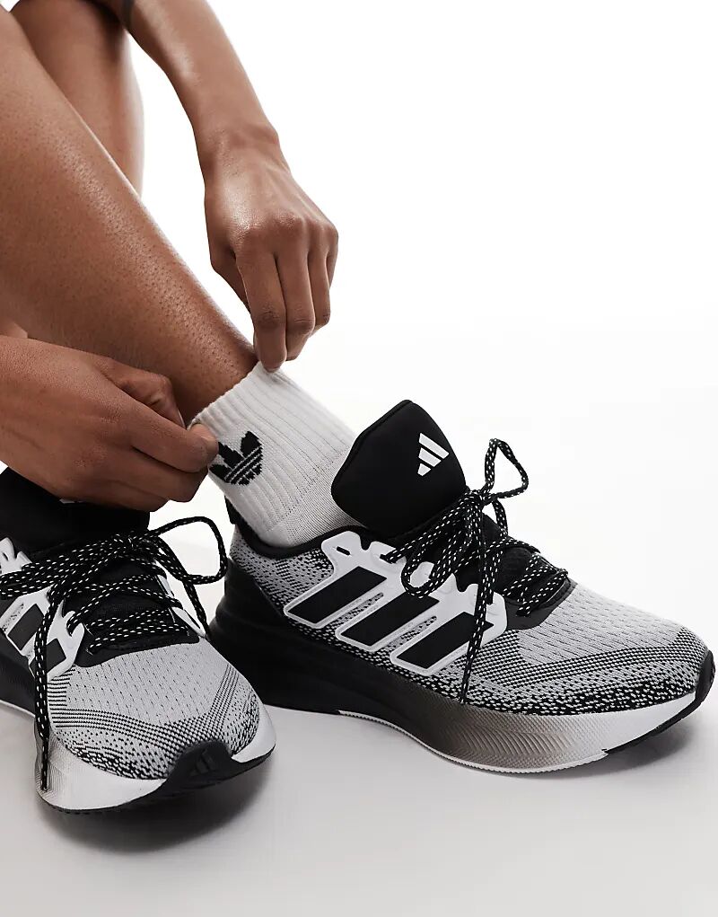 Кроссовки adidas Running Ultrarun 5 белого и черного цветов Adidas Performance — фото 3