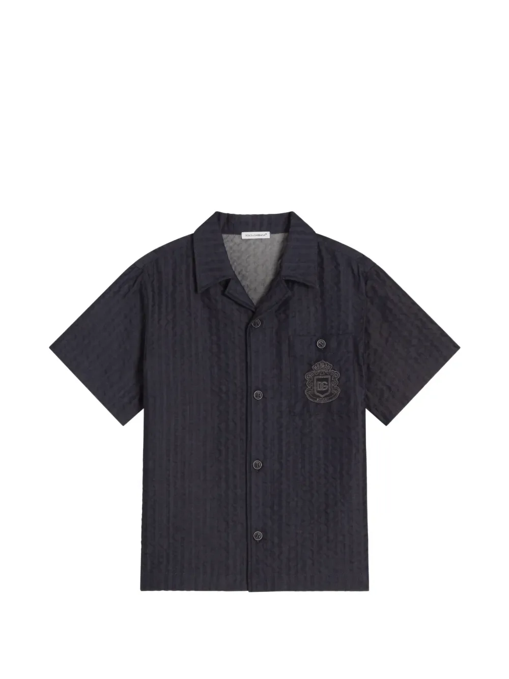 Джинсовая рубашка Dolce & Gabbana Kids, синий