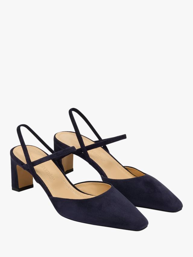 Ellonby замшевые туфли-лодочки на резинке Russell & Bromley, Blue — фото 2