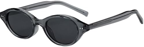 

Солнцезащитные очки в маленькой оправе в стиле ретро для женщин, с леопардовым принтом, черные и серые, унисекс, солнцезащитные очки для мужчин, защита от ультрафиолета UV400 MTZJH, Grey